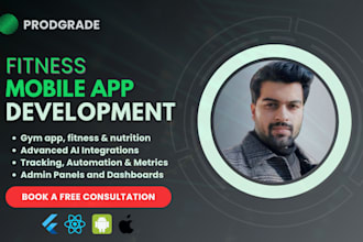 develop ai fitness app, health app, gym app for ios and android app development