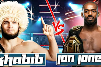design eye catching boxing,and MMA,youtube thumbnails