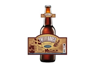 design unique classic brewery label logo