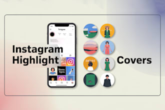design professional instagram highlight icons