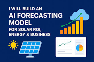 build ai forecasting model for business, energy ROI prediction