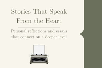turn your idea or experience into a story that moves people