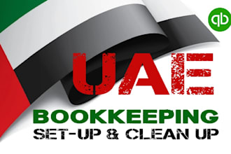 do uae bookkeeping and quickbooks online clean up