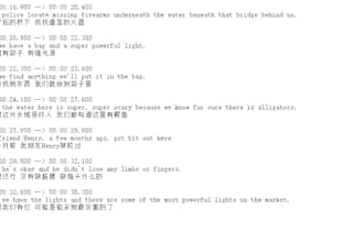 do localization for videos and texts