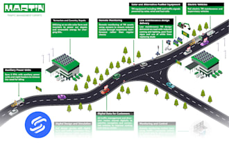 design professional infographics and roadmap visuals