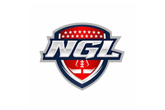 design national gridiron league logo