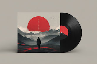 design album cover art or music artwork