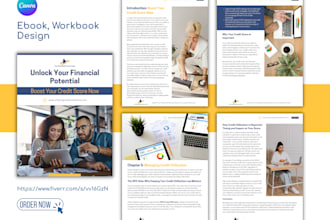 design ebook, workbook, lead magnet, PDF in 24 hours