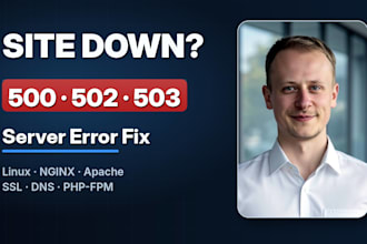 fix server errors, 500, 502, 503, nginx and apache issues