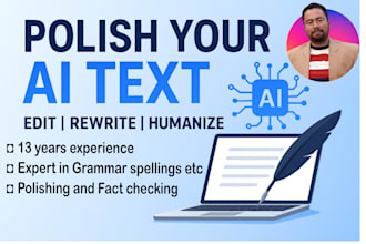 edit and improve ai generated content