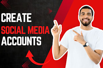 create social media accounts for your business