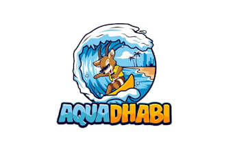 design extraordinary a fun water park logo