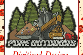 do professional embroidery files for logo and applique