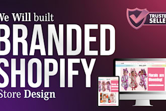 redesign shopify store and optimize speed