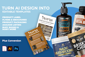 convert ai generated designs into print ready editable file