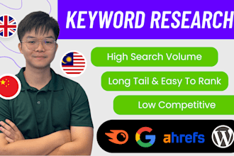 do advanced SEO keyword research for your website