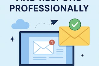manage your emails and respond professionally