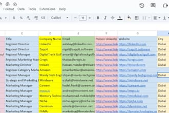 do lead generation,web research for small local businesses and ecommerce stores