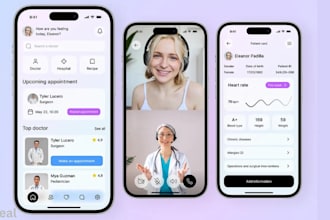 build telemedicine app, healthcare app, and patient doctor consultation platform