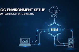 set up your soc environment with siem, edr, and detection rules