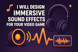 design immersive sound effects for your video game, sfx