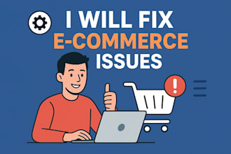 fix ecommerce issue , more
