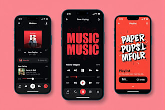 develop music streaming, live video streaming app