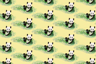 design patterns with cute animals