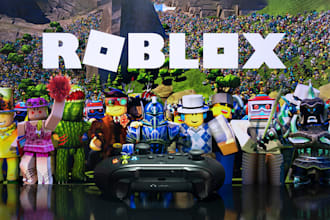 create roblox full game creation roblox scripter,vfx,UI roblox game development