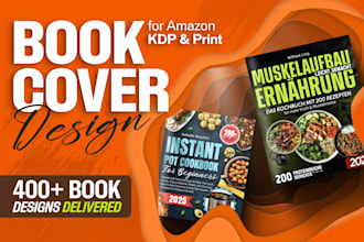 design professional amazon KDP book covers and kindle covers