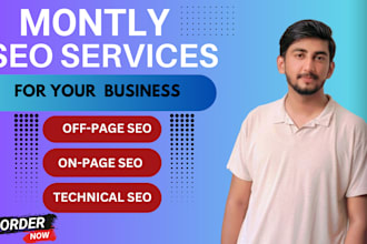 do monthly white hat off page SEO and link building