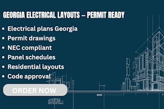 design permit ready electrical layouts for georgia residential homes