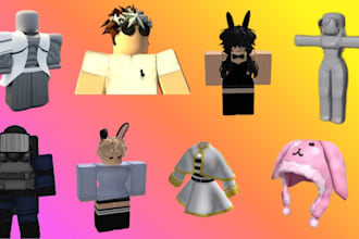 design custom roblox clothing, outfits, shirts, pants and avatar ugc