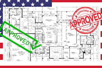 draw, review, stamp architectural plans, pe stamp mep floor plans structural