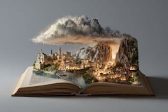 create fantastic book cover artworks
