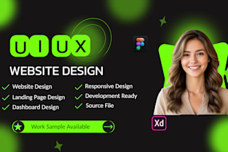design figma website UI UX, wireframes and prototypes