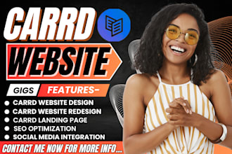 design carrd website redesign carrd website design carrd landing page carrd co