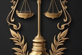 design legal, law firm, and attorney logo