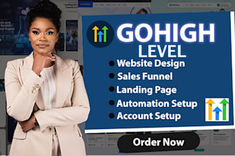 gohighlevel website builder landing page sales funnel automation ghl expert