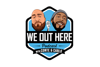 make a unique podcast cover art and podcast logo design