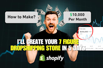 build a profitable shopify dropshipping store