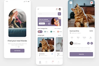 build pet food delivery app, dog park finder, pet matchmaking app, pet care app