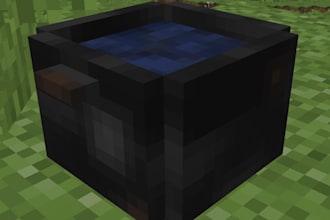 create a minecraft 3d item model