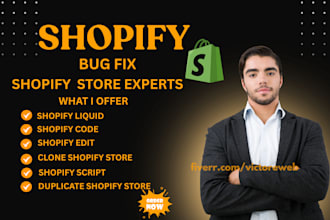 shopify liquid coding theme customization shopify script shopify clone bug fix
