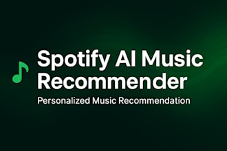 build a personalized music recommender with spotify API