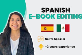 professionally edit and proofread your ebook