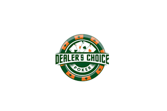 design high definition dealer choice poker logo