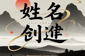 create personalized chinese names for you or your brand