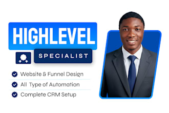 gohighlevel expert gohighlevel website gohigh level landing page sales funnel