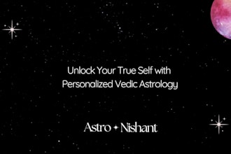 share your self discovery guide through vedic astrology reading